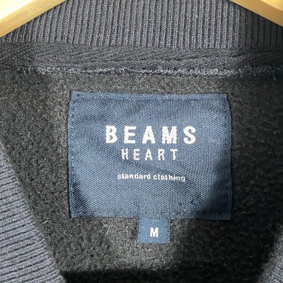 BEAMS Heart Camo Bomber Style Jacket Size M - Picture 2 of 8